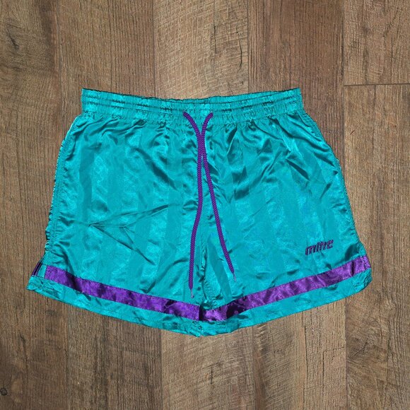 Mitre Other - Vintage Mitre Athletic Drawstring Short Tournament Long Adult Size XS